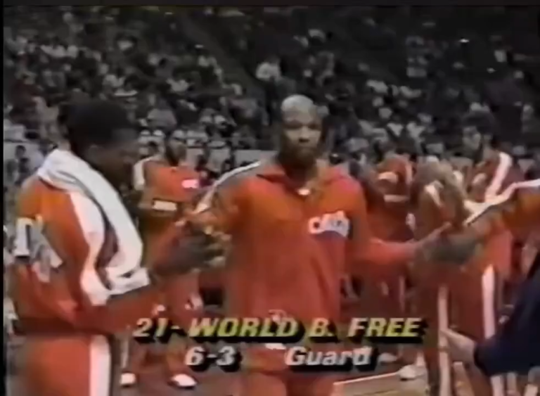 1985-86 Cavaliers starting lineup🏀