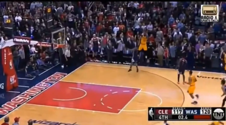 February 6, 2017: Lebron Being Lebron🏀