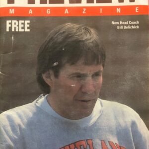 Vintage CLEVELAND BROWNS PREVIEW Magazine BILL BELICHICK New Head Coach