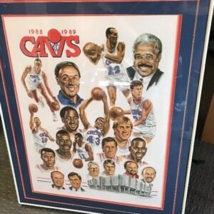 Cavs poster 1988-89 - (Dick Dugan - Plain Dealer)