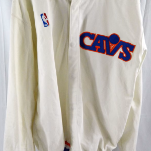 Craig Ehlo #3 White Basketball Warmup Set Jacket & Pants (1990)