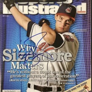 Grady Sizemore - Sports Illustrated (autographed)
