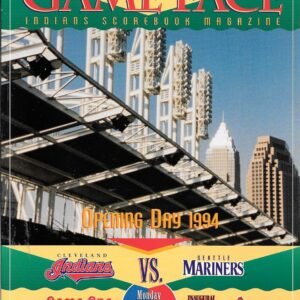 Jacobs Field Inaugural Game magazine