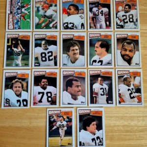 Browns 1987 Topps Cards - full set
