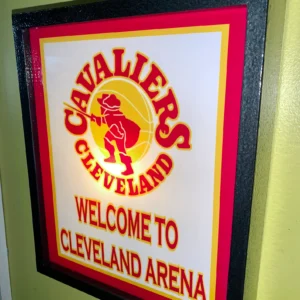 Cavs lighted bar sign