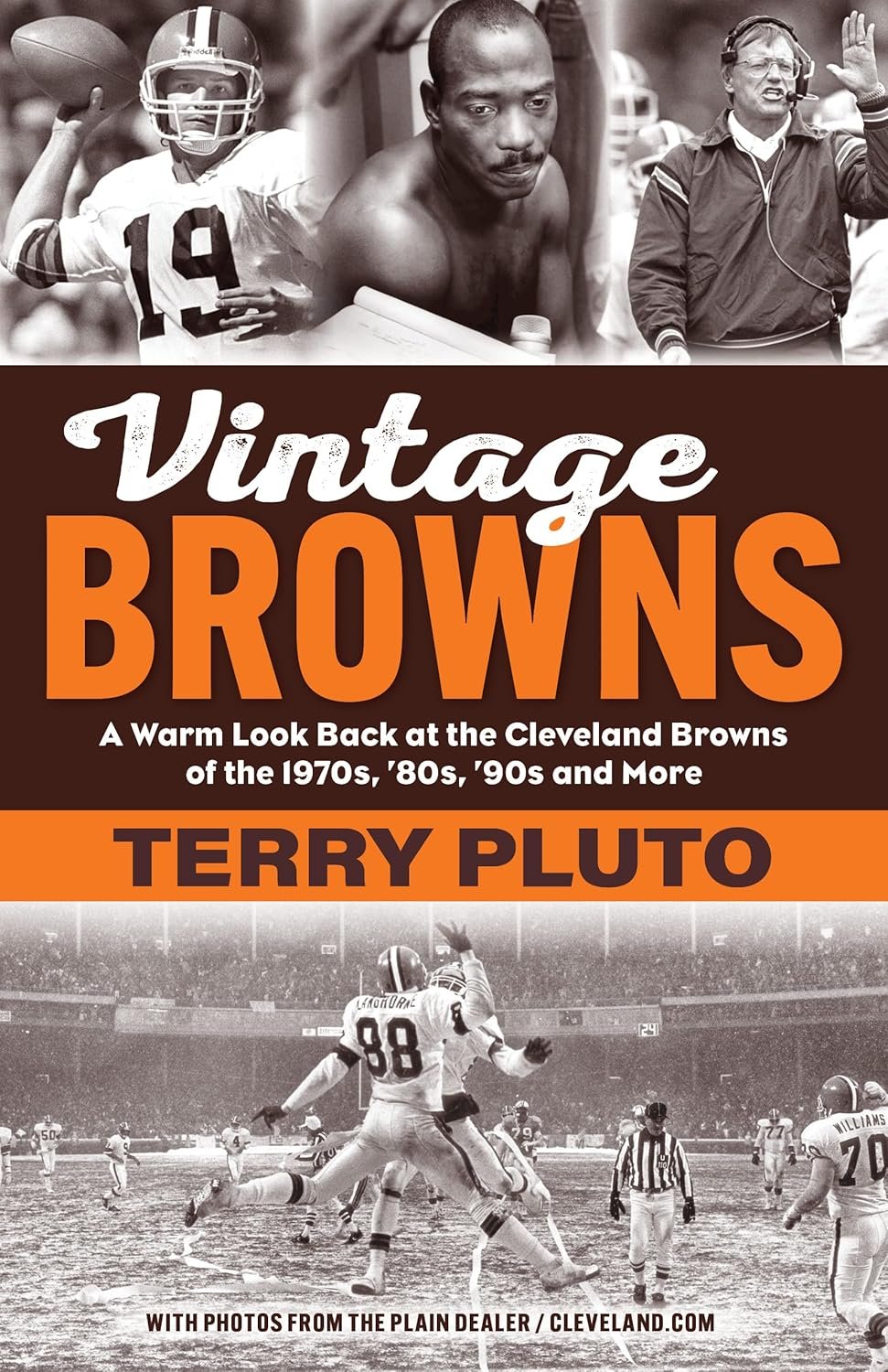Vintage Browns book (Terry Pluto)