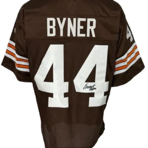 Earnest Byner jersey - signed