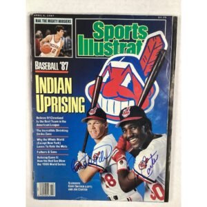 Sports Illustrated - Joe Carter Cory Snyder autographed