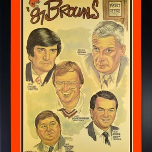 1987 Cleveland Browns Plain Dealer "Front Office"