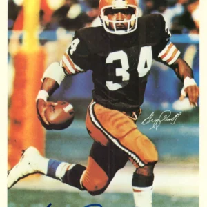 Greg Pruitt - mini poster (signed)