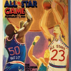 1981 NBA All-Star Game program