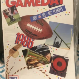 Browns vs. Jets AFC Playoffs 2OT - program