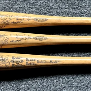1995 Indians - signed bats