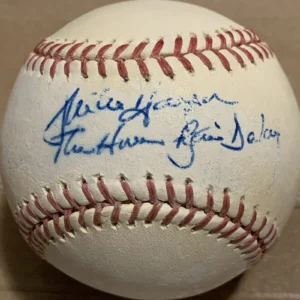 Mike Hargrove - "The Human Rain Delay" autographed baseball