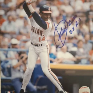 Julio Franco photo (autographed)