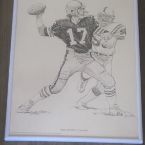 Brian Sipe sketch (framed)