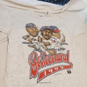 1995 Indians Believeland shirt