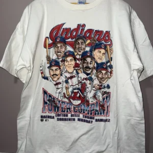 1995 Indians caricature shirt