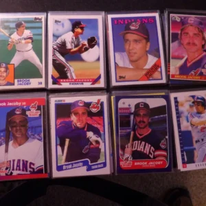 Brook Jacoby card lot (30 cards)
