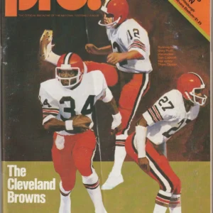 1979 Browns Program