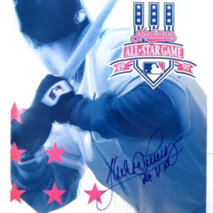 1997 All-Star Game program (Sandy Alomar autographed)