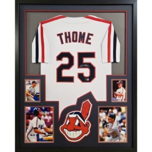 Jim Thome - framed/signed jersey