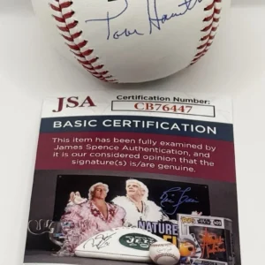 Tom Hamilton baseball (autographed)