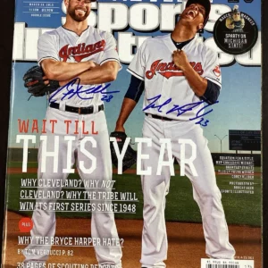 Corey Kluber/Michael Brantley - Sports Illustrated cover