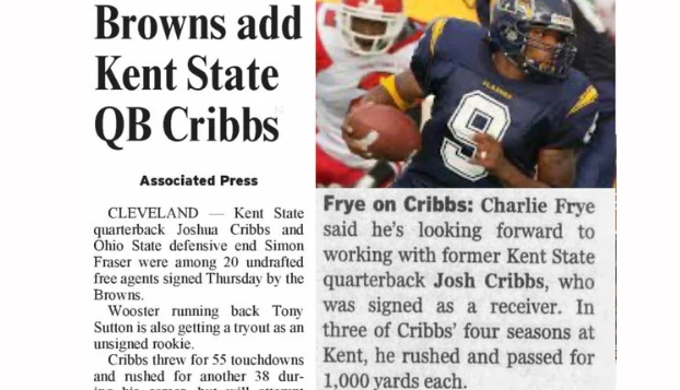 April 27, 2005: Browns sign Kent St. QB🏈