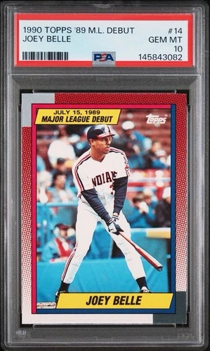 Albert (Joey) Belle - Major League Debut card